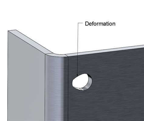 sheet metal hole to bend distance|sheet metal bending design.